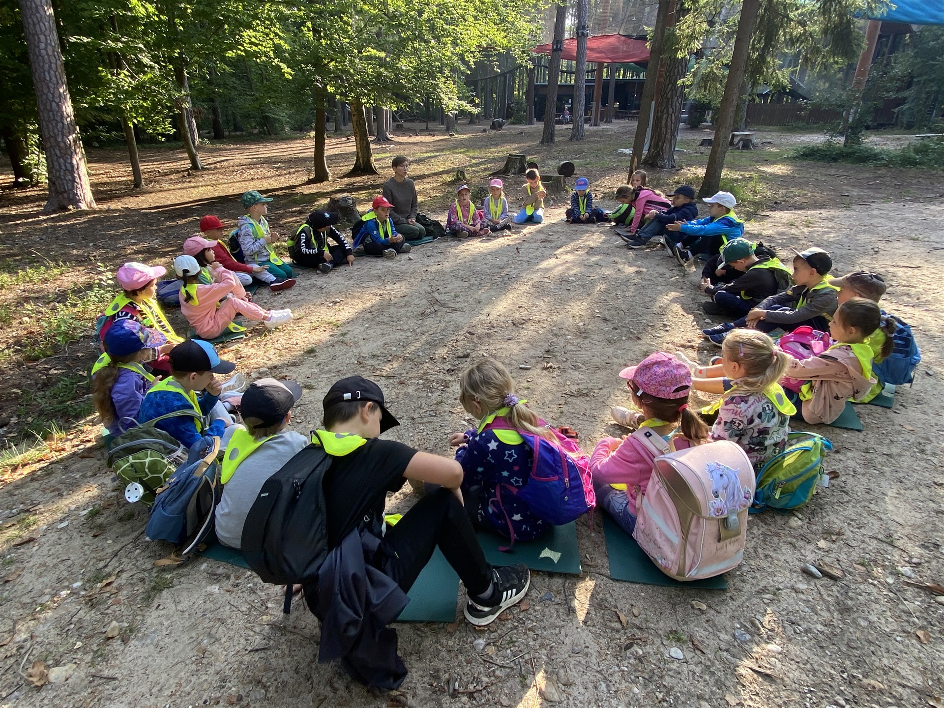 1. den adaptačního období v 1. B - 10. 9. 2025