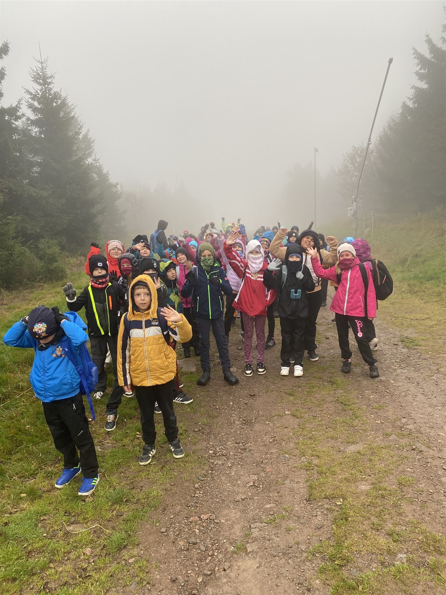 Výlet 4. B a C do Orlických hor