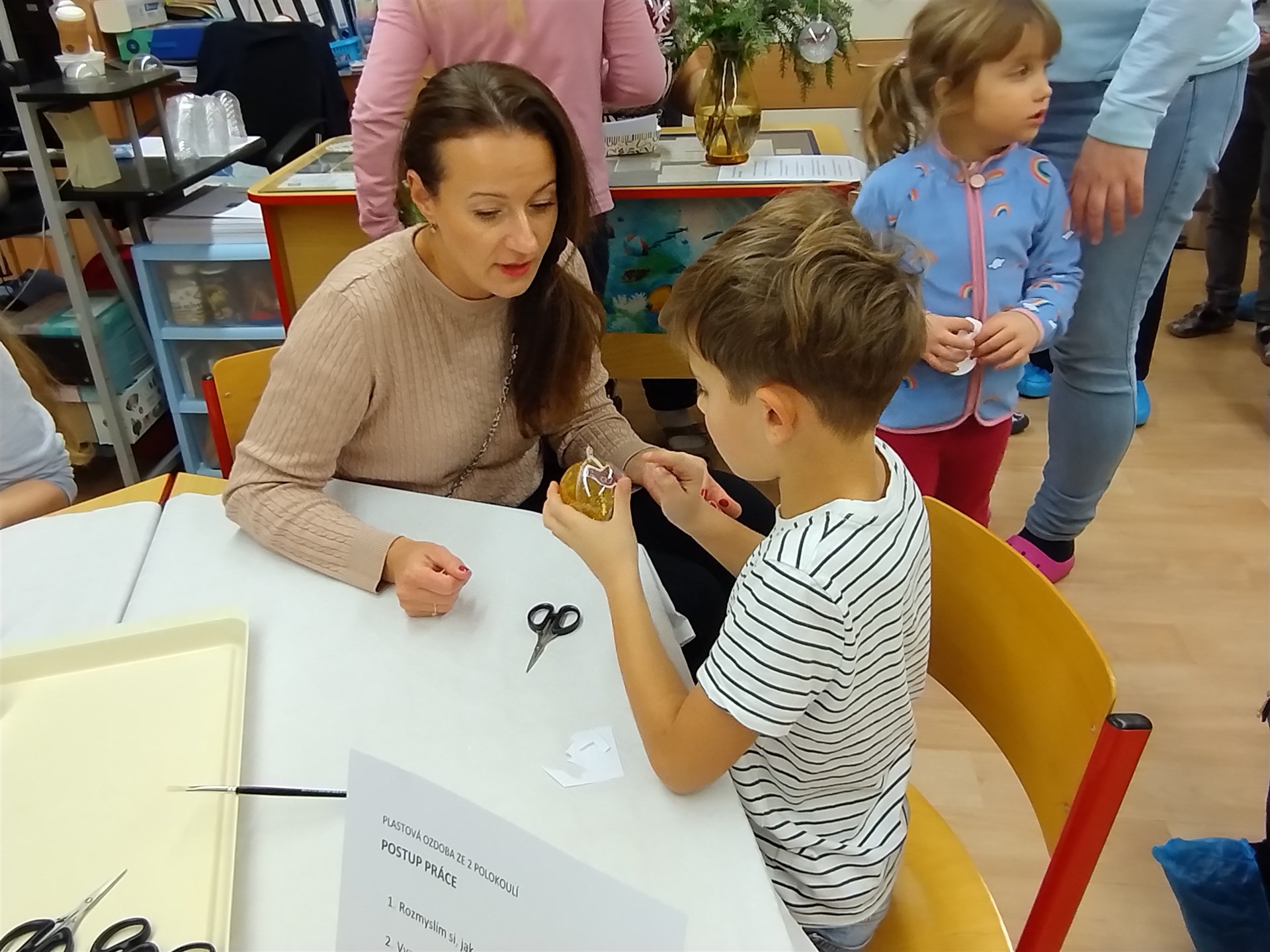 Vánoční tvoření pro rodiče s dětmi 