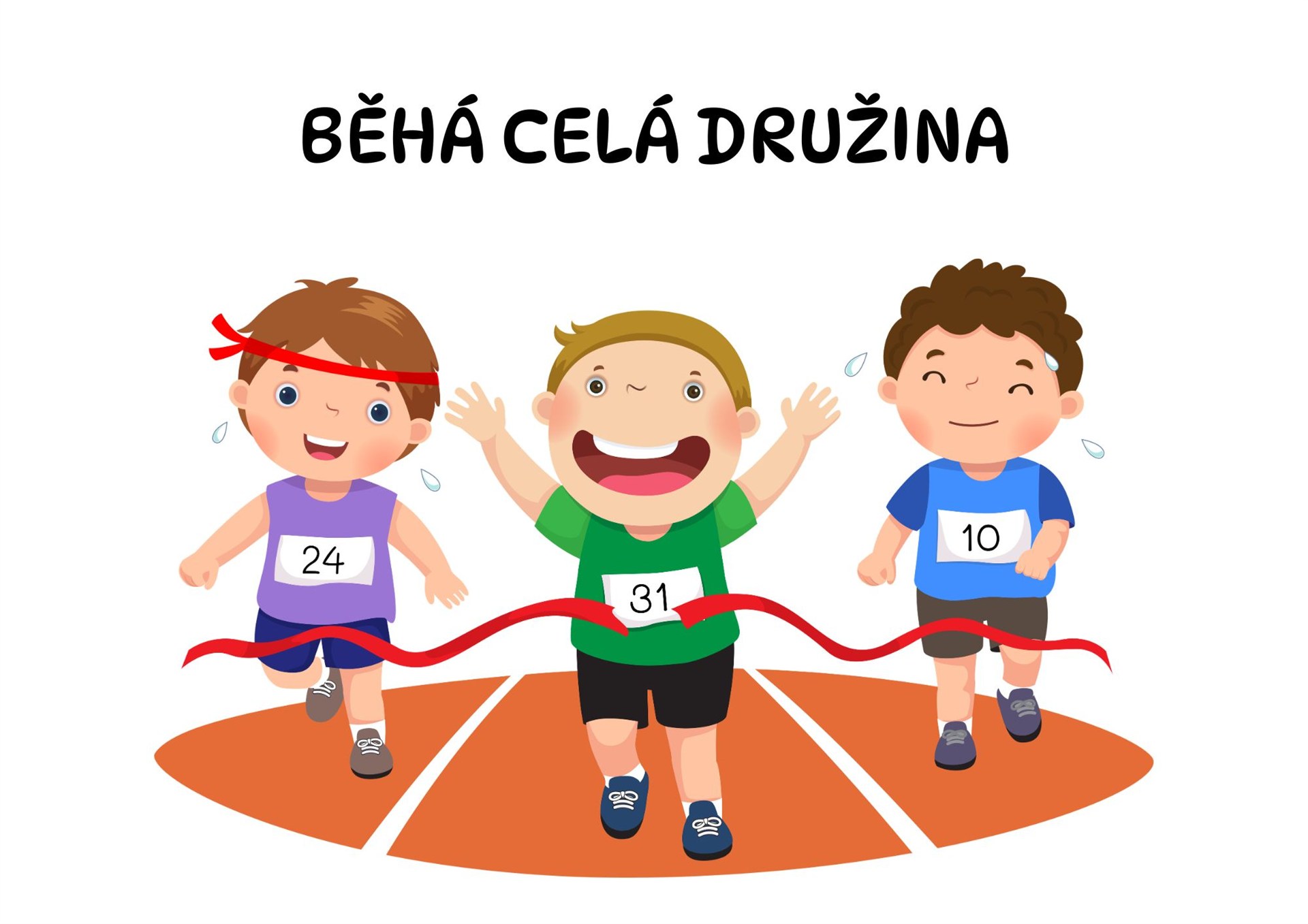 Běhá celá družina