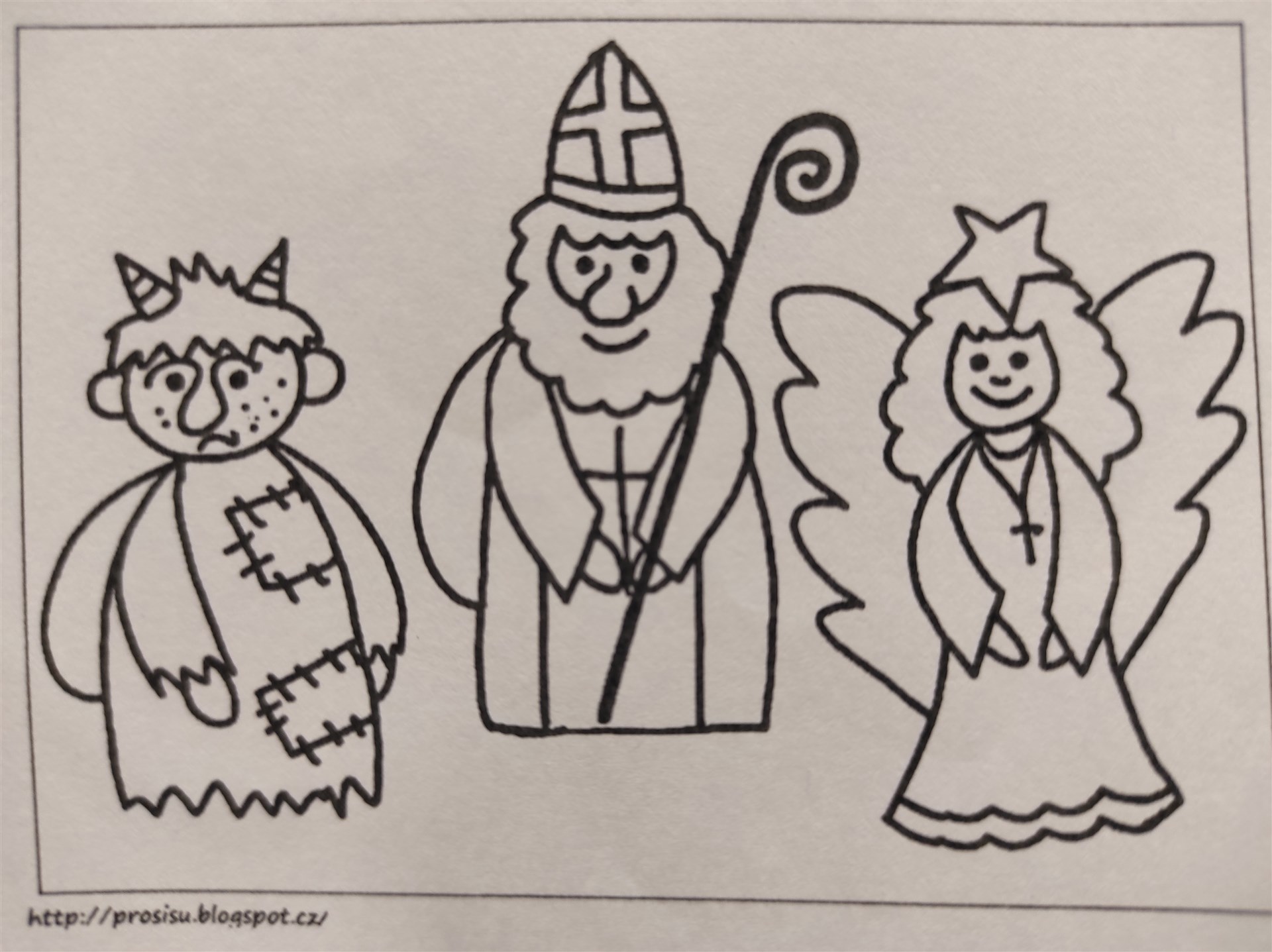 Putování za Mikulášem, čertem a andělem