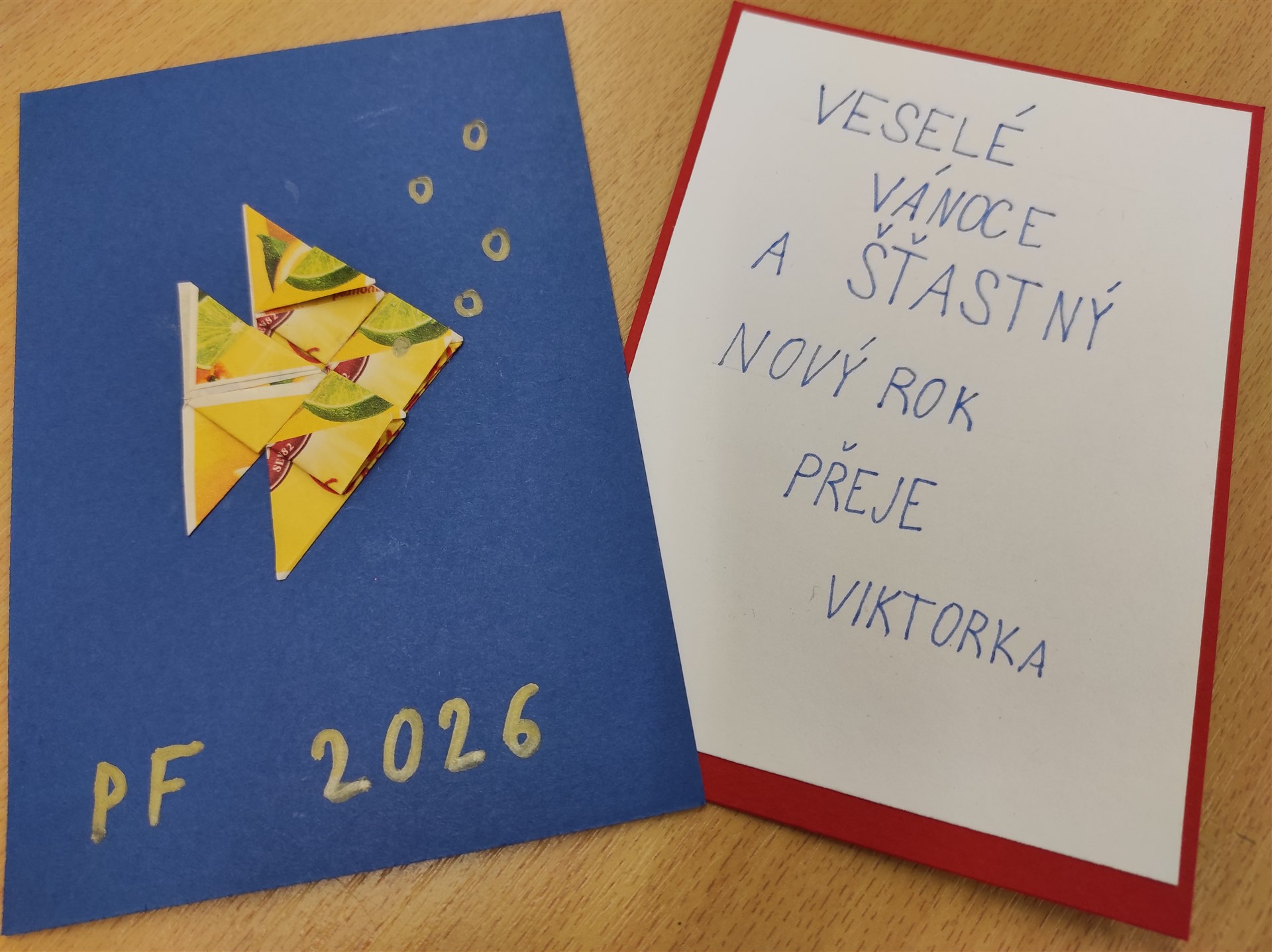 Tvoříme a píšeme vánoční přání