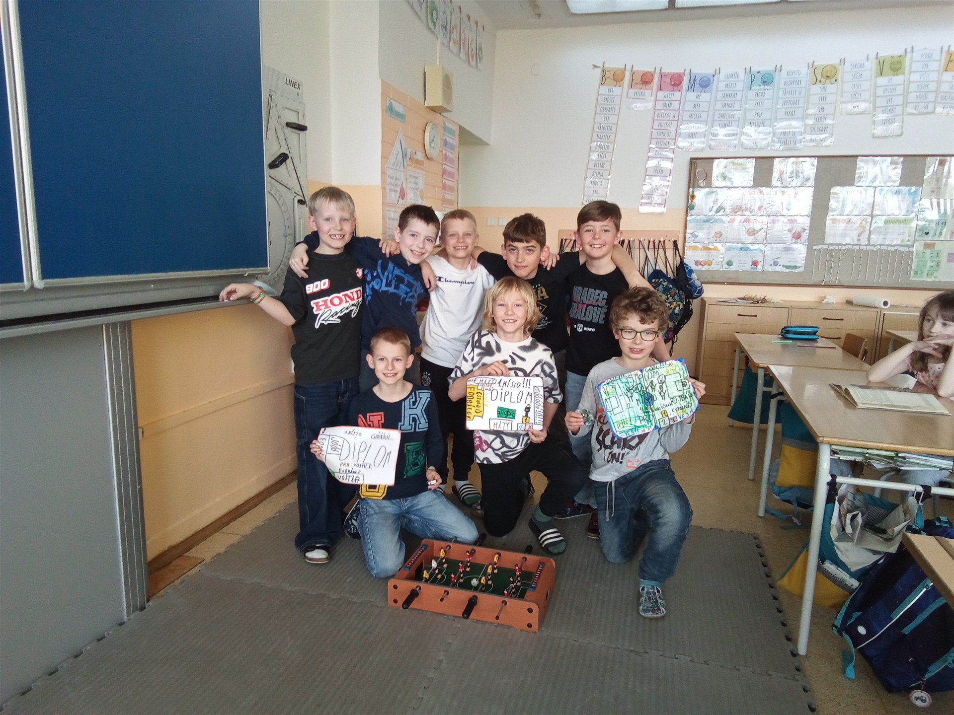 Děti dětem - fotbálkový turnájek