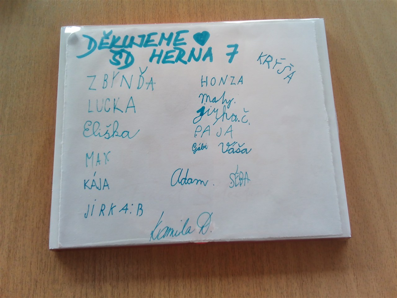 Merci bonboniéra pro paní kuchařky 