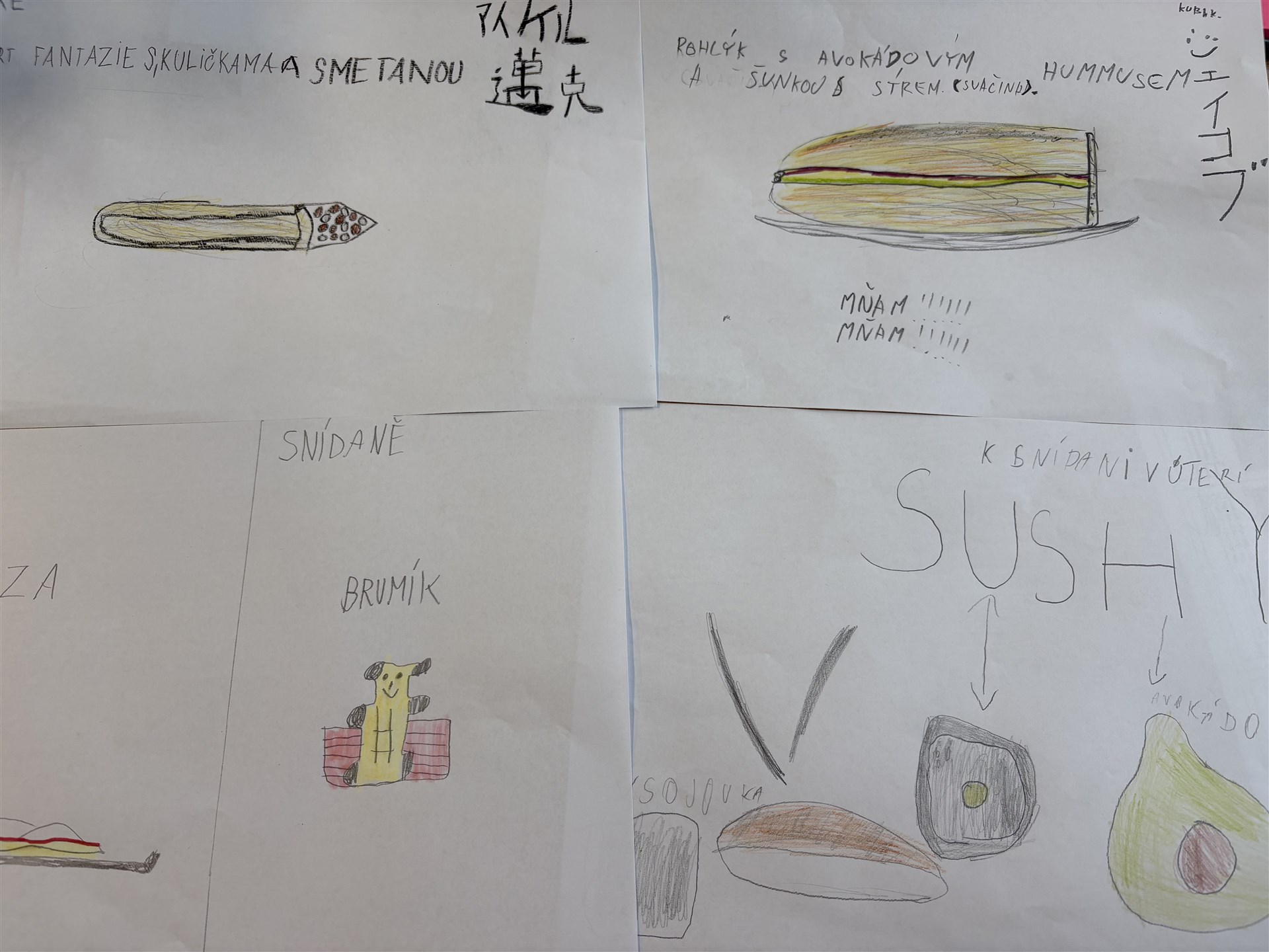 Od snídaně po večeři 