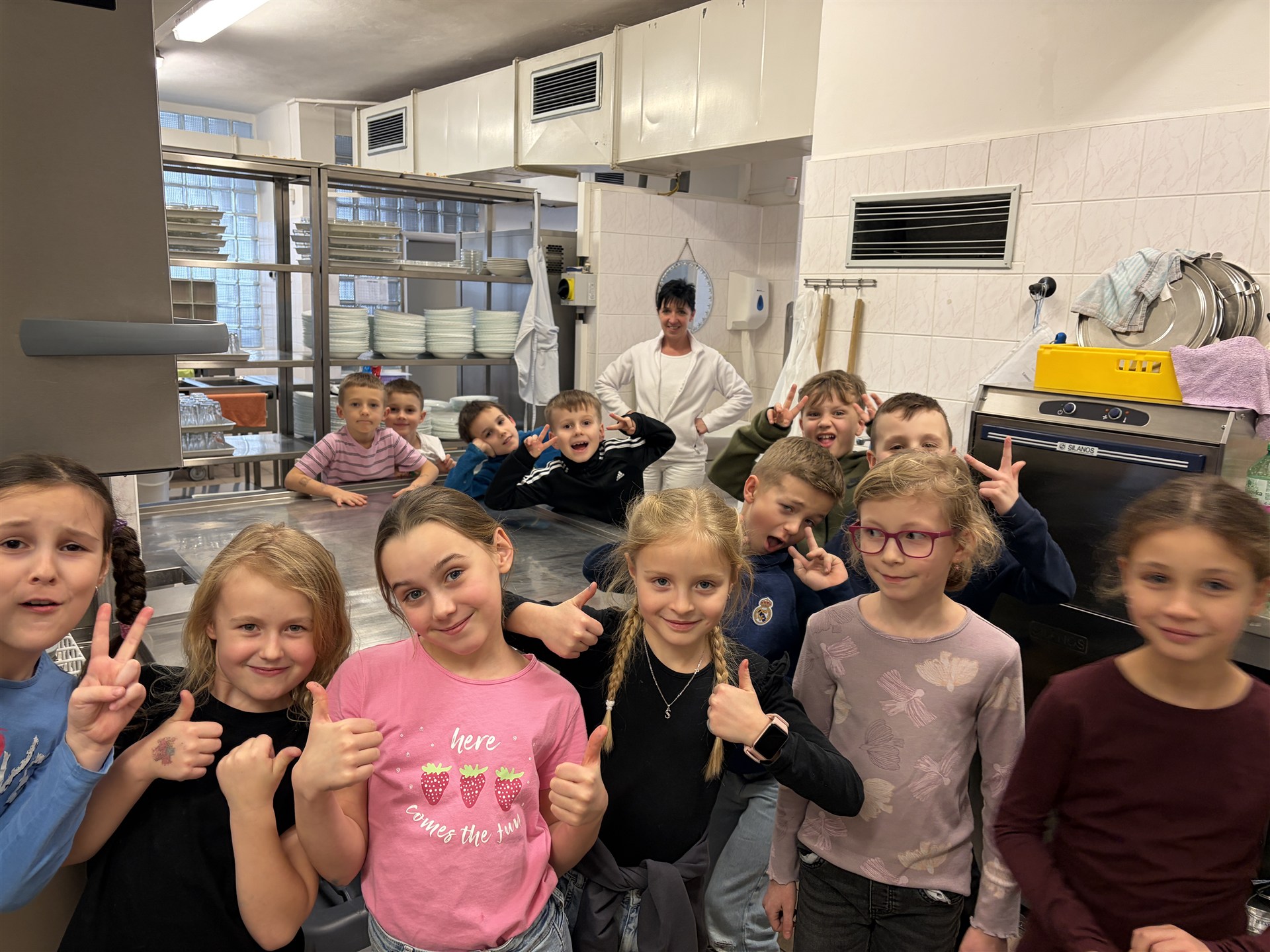 Návštěva v jídelně