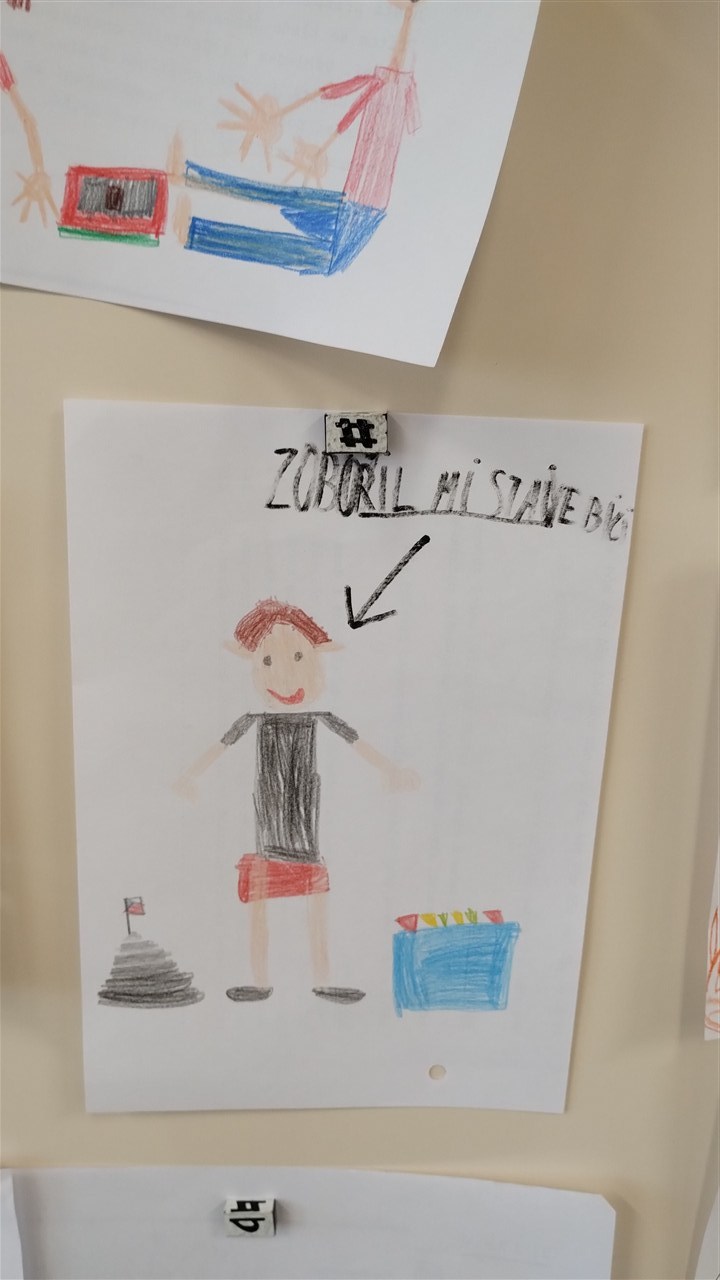 Výtvarné zobrazení družinových pravidel