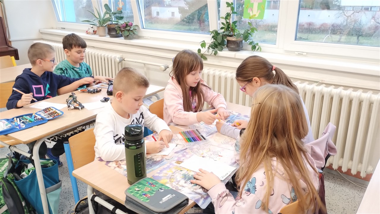 Výroba mikulášského sáčku