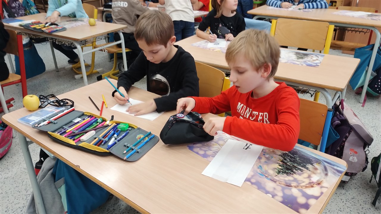 Výroba mikulášského sáčku