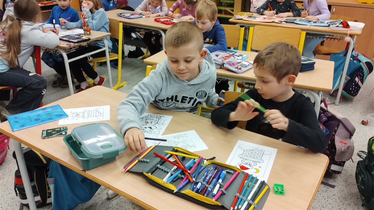 Vánoční omalovánky 