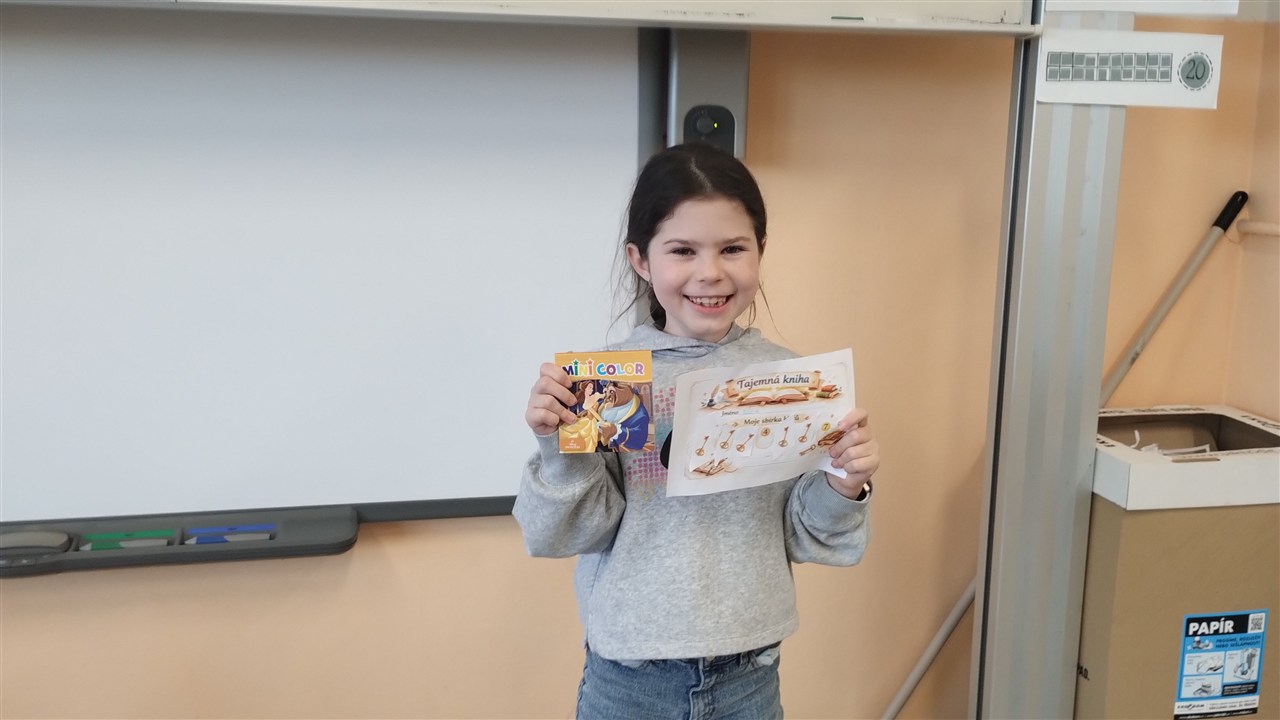 Odměna za 5 klíčů 