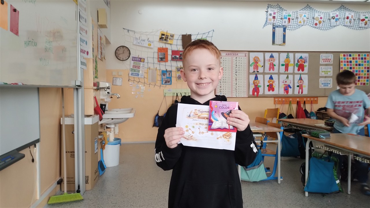 Odměna za 5 klíčů 