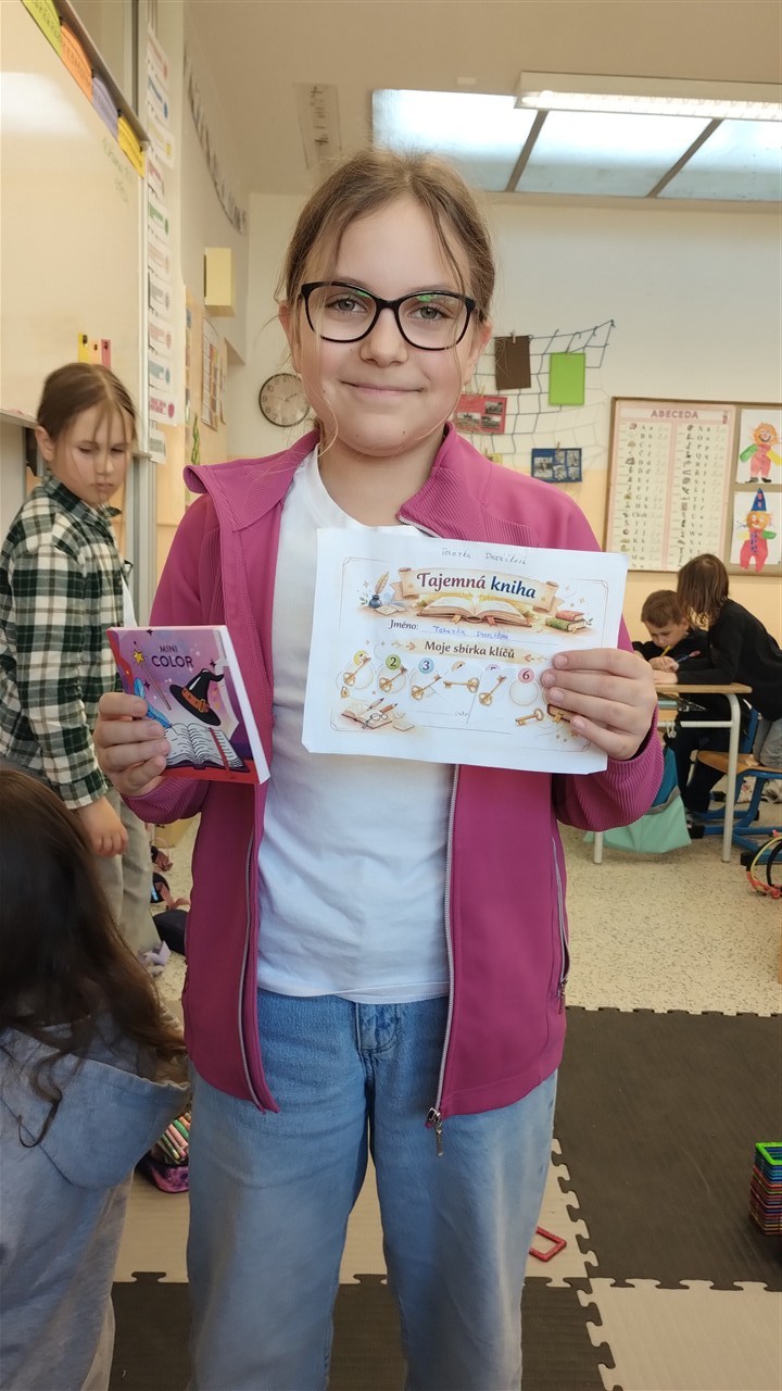 Odměna za 5 klíčů 