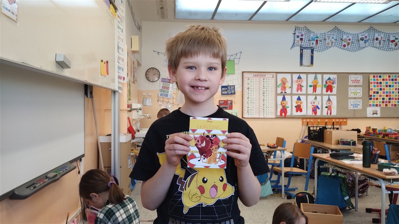 Odměna za 5 klíčů 