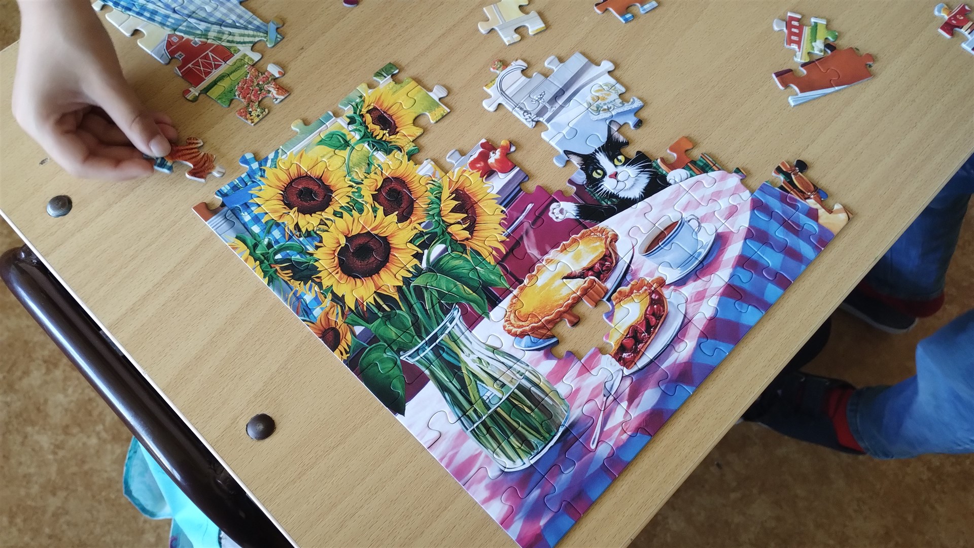 Skládání puzzle 